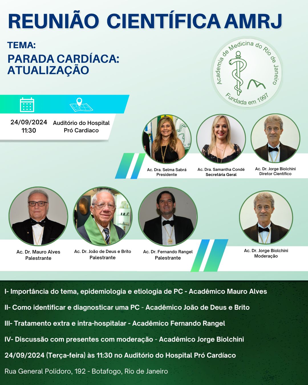 PARADA CARDÍACA: ATUALIZAÇÃO